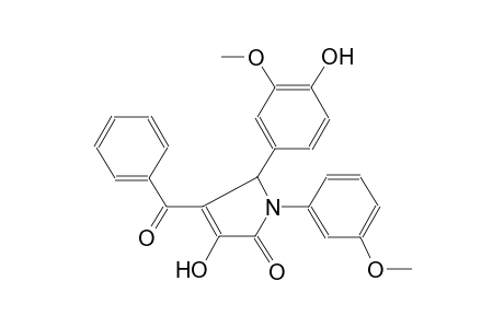 2H-pyrrol-2-one, 4-benzoyl-1,5-dihydro-3-hydroxy-5-(4-hydroxy-3-methoxyphenyl)-1-(3-methoxyphenyl)-