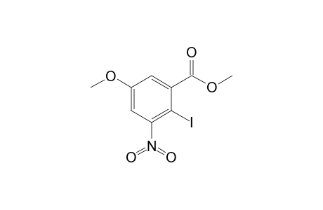 Methyl 2-iodo-5-methoxy-3-nitrobenzoate
