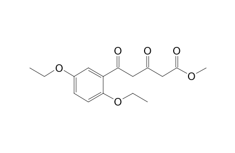Methyl 3,5-dioxo-5-(2',5'-diethoxyphenyl)pentanoate