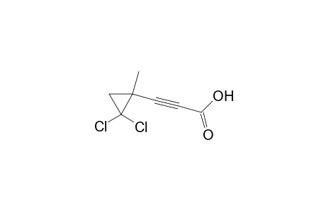 3-(2,2-dichloro-1-methylcyclopropyl)-2-propynoic acid