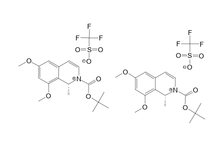 (R)-2-(TERT.-BUTOXYCARBONYL)-6,8-DIMETHOXY-1-METHYL-3-(TRIFLUOROMETHYLSULFONYLOXY)-1,2-DIHYDRO-ISOQUINOLINE