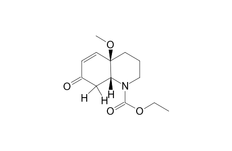 (4aR,8aR)-Ethyl 4a-methoxy-7-oxo-3,4,4a,7,8,8a-hexahydro-2H-quinoline-1-carboxylate