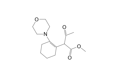 Methyl 2-[2-(4-morpholinyl)-1-cyclohexen-1-yl]-3-oxobutanoate