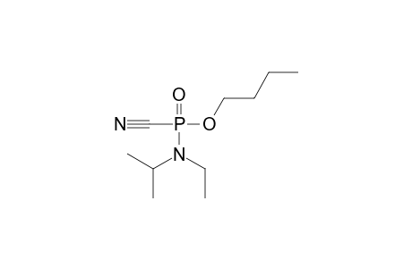 O-butyl N-ethyl N-isopropyl phosphoramidocyanidate