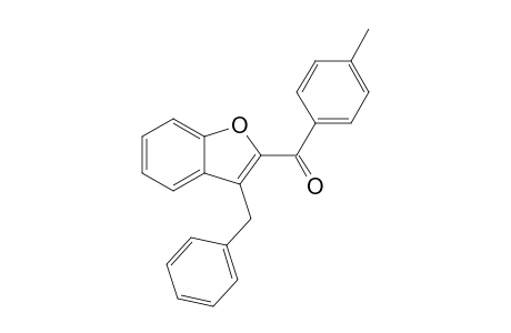 3-Benzyl-2-(4-methylbenzoyl)-benzofuran