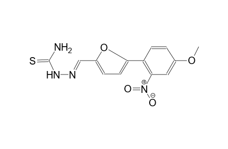 1-[(E)-[5-(4-methoxy-2-nitro-phenyl)furan-2-yl]methylideneamino]thiourea