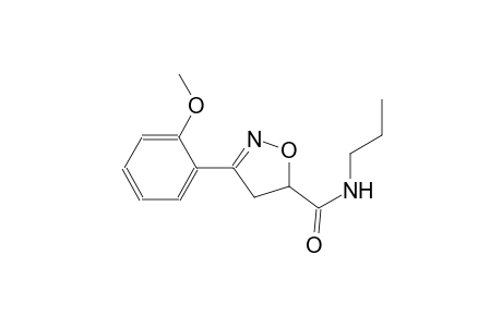 5-isoxazolecarboxamide, 4,5-dihydro-3-(2-methoxyphenyl)-N-propyl-
