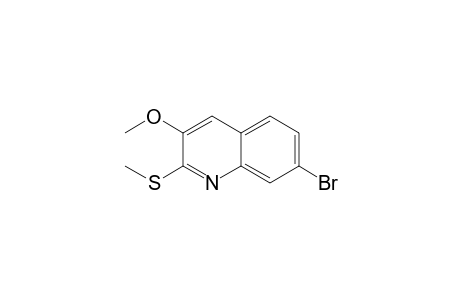 7-Bromo-3-methoxy-2-methylthioisoquinoline