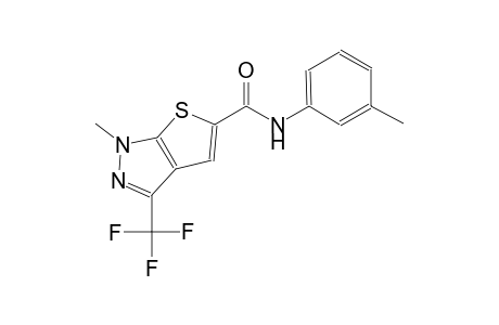 1H-thieno[2,3-c]pyrazole-5-carboxamide, 1-methyl-N-(3-methylphenyl)-3-(trifluoromethyl)-
