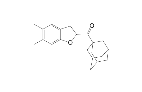 1-Adamantyl-5,6-dimethyl-2,3-dihydrobenzo[b]furan-2-ylmethanone