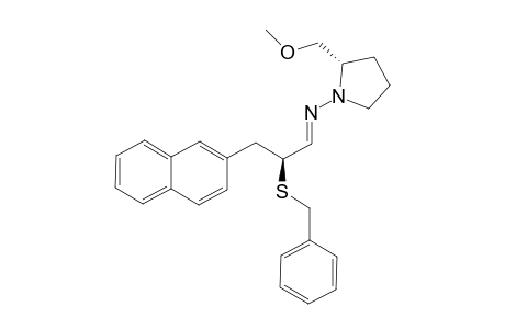 (E)-[(2S)-2-(benzylthio)-3-(2-naphthyl)propylidene]-[(2S)-2-(methoxymethyl)pyrrolidino]amine