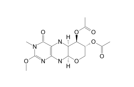 (3R,4R,4AS,10AR)-3,4,4A,5,6,7,10,10A-OCTAHYDRO-7-METHYL-8-METHOXY-6-OXO-2H-PYRANO-[3,2-G]-PTERIDIN-3,4-DIYL-DIACETATE