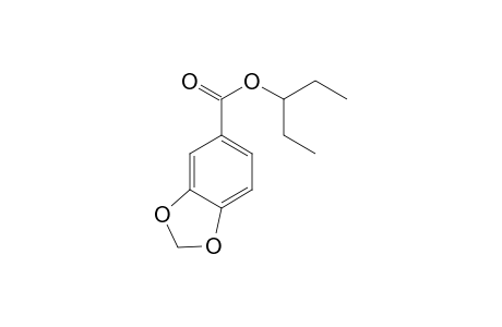 (3-Pentyl)-3,4-methylenedioxy benzoate