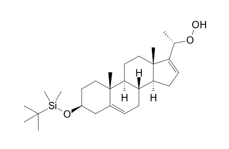 (3 beta)-3-{[(t-Butyl)dimethylsilyl]oxy}-pregna-5,16-dien-20-yl-Hydroperoxide