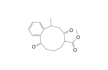 Methyl 5,6,7,8,9,10,11,12-Octahydro-9-methyl-5,10-dioxobenzocyclodecene-9-carboxylate