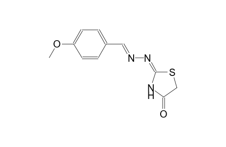 4-methoxybenzaldehyde [(2E)-4-oxo-1,3-thiazolidin-2-ylidene]hydrazone