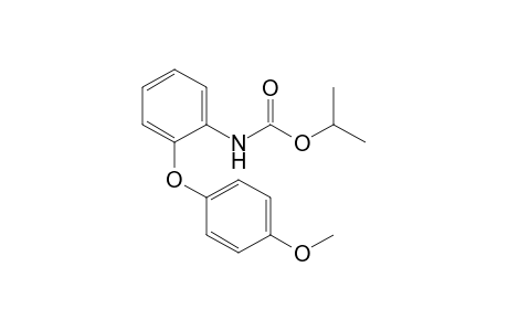 2-Propyl N-[2-(4-methoxyphenoxy)phenyl]carbamate