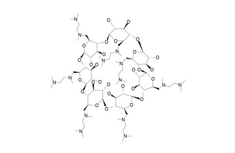 PER-6-[(N,N,N'-TRIMETHYL-(2-AMINOETHYL)-AMINO]-6-DEOXY-BETA-CYClODEXTRIN