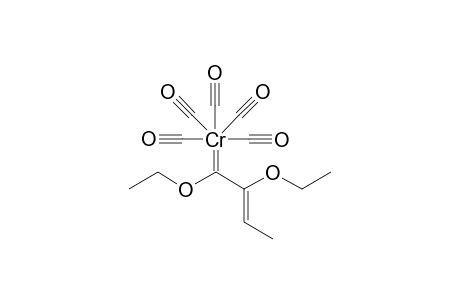 (E)-Pentacarbonyl[.alpha.-ethoxypropenyl(ethoxy)carbene]chromium(0)