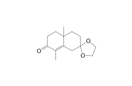 1',4'a-dimethyl-2'-spiro[1,3-dioxolane-2,7'-4,5,6,8-tetrahydro-3H-naphthalene]one