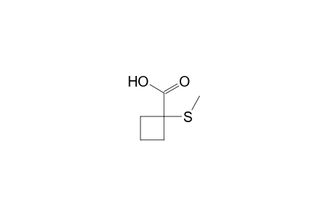 1-(methylthio)-1-cyclobutanecarboxylic acid