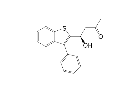 (R)-4-Hydroxy-4-(3-phenyl-1-benzothiophen-2-yl)butan-2-one