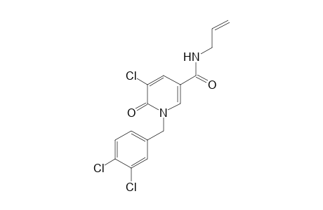 N-ALLYL-5-CHLORO-1-(3,4-DICHLOROBENZYL)-1,6-DIHYDRO-6-OXO-NICOTINAMIDE