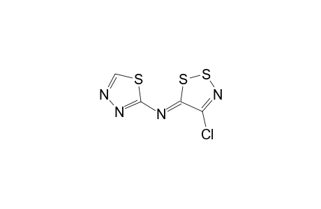 (Z)-(4-chlorodithiazol-5-ylidene)-(1,3,4-thiadiazol-2-yl)amine