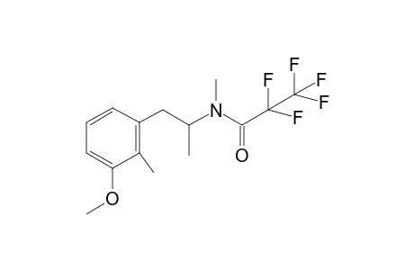2,2,3,3,3-pentafluoro-N-(1-(3-methoxy-2-methylphenyl)propan-2-yl)-N-methylpropanamide