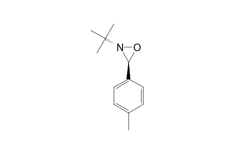E-2-TERT.-BUTYL-3-(4-METHYLPHENYL)-OXAZIRIDIN