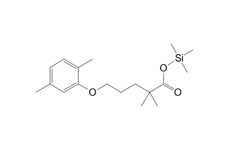 Gemfibrozil, mono-TMS