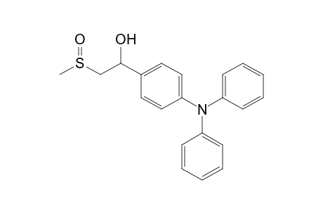 Benzenemethanol, 4-(diphenylamino)-.alpha.-[(methylsulfinyl)methyl]-