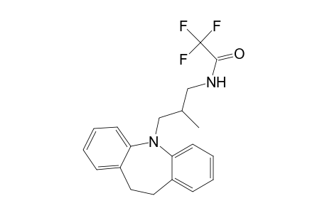 N-(trifluoroacetyl)-.beta.-methyl-10,11-dihydrodibenzo[b,f]azepine-5-propanamine