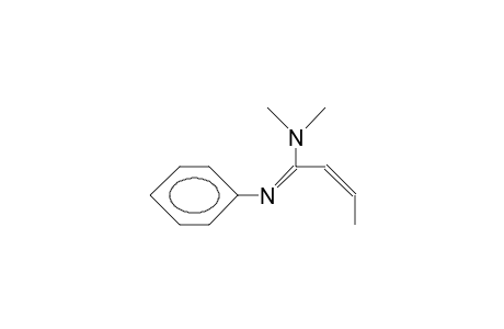 (Z)-N1,N1-Dimethyl-N2-phenyl-crotonamidine