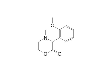 4-Methyl-3-(2-methoxyphenyl)morpholin-2-one