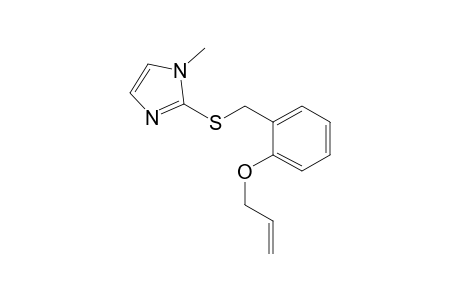 2-((2-(allyloxy)benzyl)thio)-1-methyl-1H-imidazole
