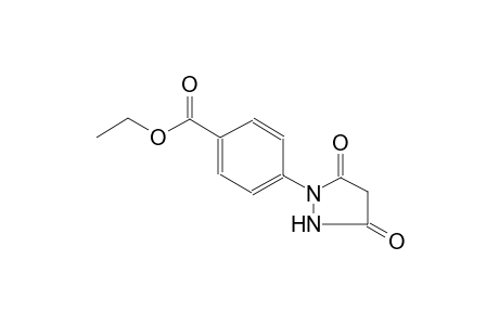 Benzoic acid, 4-(3,5-dioxopyrazolidin-1-yl)-, ethyl ester