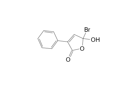 5-Bromanyl-5-oxidanyl-3-phenyl-furan-2-one