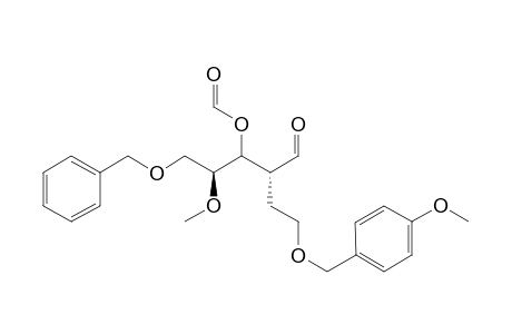 (2R,4S)-5-Benzyloxy-3-formyloxy-4-methoxy-2-[2-(4-methoxybenzyloxy)ethyl]-5-O-methyl-pentanal
