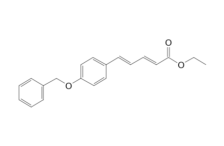 Ethyl (2E,4E)-5-[4-(benzyloxy)phenyl]-2,4-pentadienoate