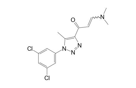 1-[1-(3,5-dichlorophenyl)-5-methyl-1H-1,2,3-triazol-4-yl]-3-(dimethylamino)-2-propen-1-one