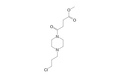 methyl 4-(4-(3-chloropropyl)piperazin-1-yl)-4-oxobutanoate
