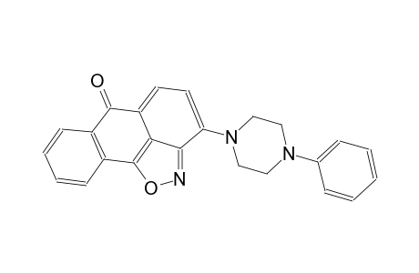 3-(4-phenyl-1-piperazinyl)-6H-anthra[1,9-cd]isoxazol-6-one