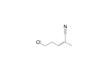 (2Z)-5-Chloro-2-methylpent-2-enitrile