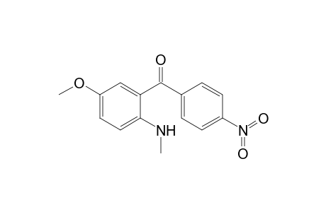 [5-methoxy-2-(methylamino)phenyl]-(4-nitrophenyl)methanone