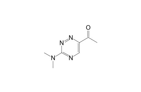 1-[3-(dimethylamino)-1,2,4-triazin-6-yl]ethanone