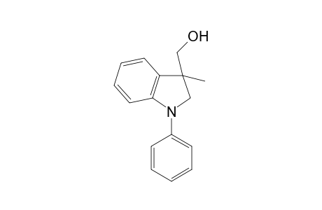 (3-Methyl-1-phenylindolin-3-yl)methanol