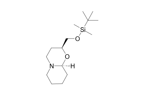 (2S,2aS)-2-(tert-Butydimethylsiloxy)methyl-1-oxaquinolizine
