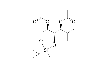 Acetic acid (1S,2R,3S)-3-acetoxy-2-(tert-butyl-dimethyl-silanyloxy)-1-isopropyl-4-oxo-butyl ester