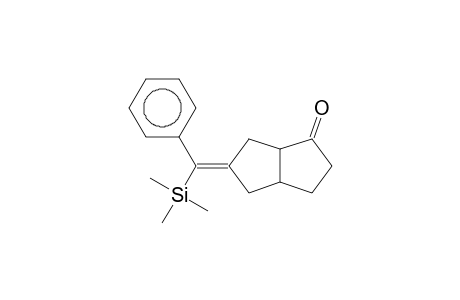 (5E)-5-[phenyl(trimethylsilyl)methylene]-2,3,3a,4,6,6a-hexahydropentalen-1-one